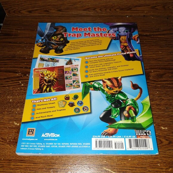 Skylanders: Trap Team Bradygames's Official Strategy Guide - Picture 2 of 4